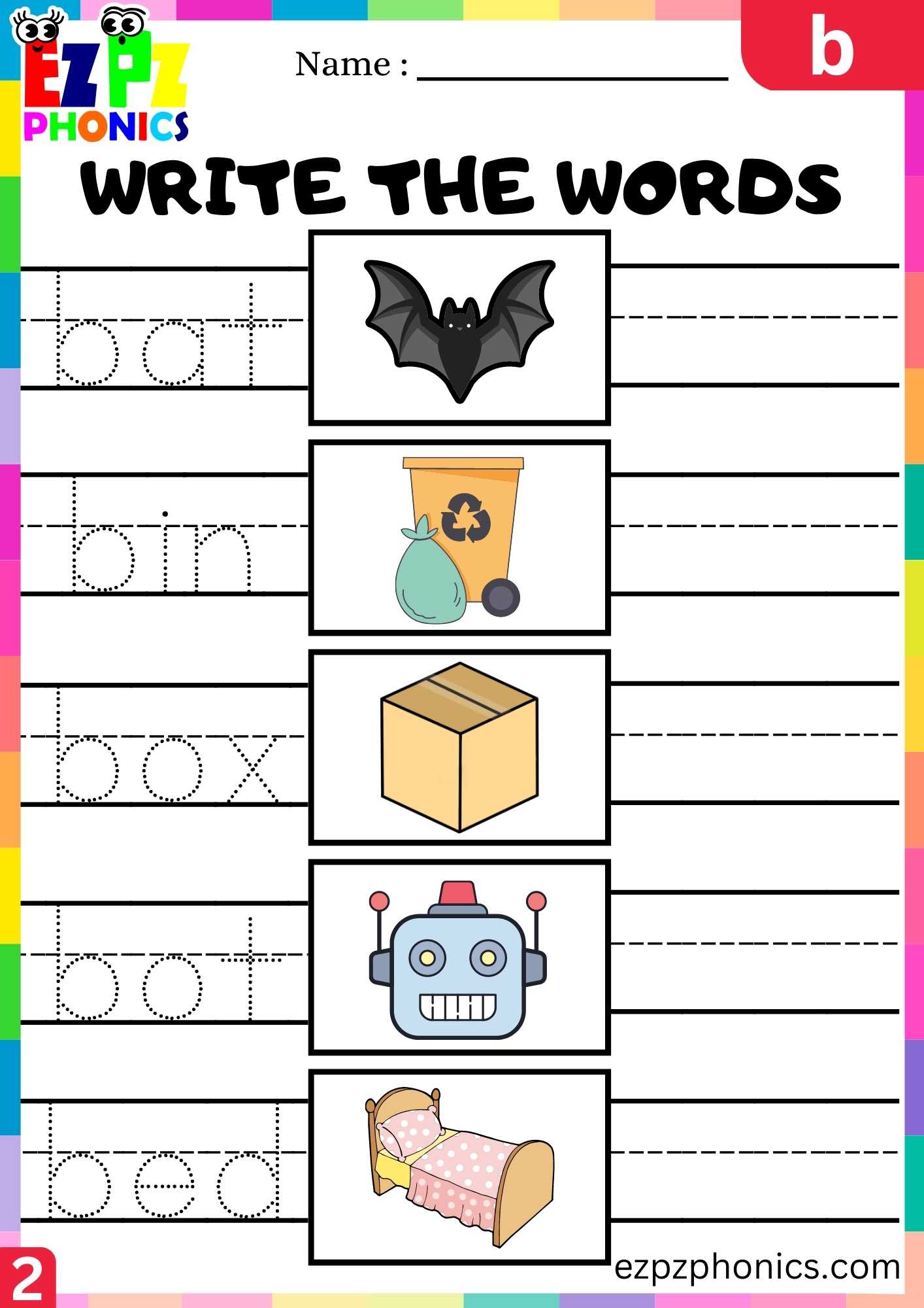 Group2 Letter B Write The Word Beginning Sounds Worksheet Ezpzphonics group2-letter-b-write-the-word-beginning-sounds-worksheet-ezpzphonics